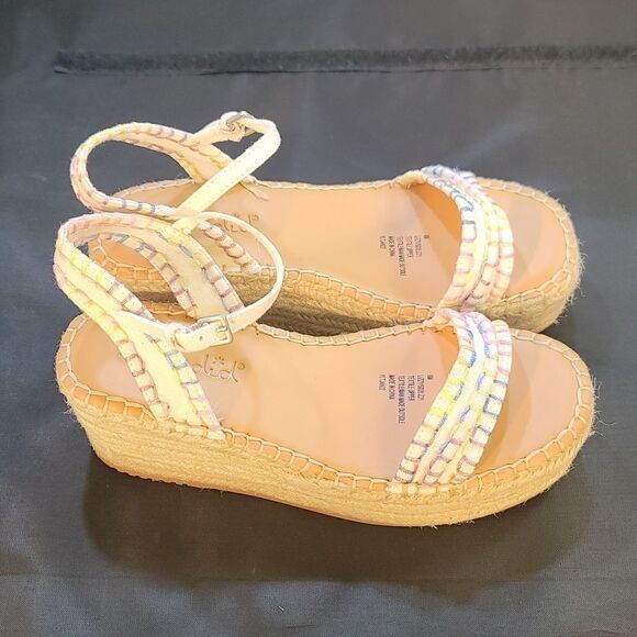 BRAND NEW SPLENDID LIZZY PLATFORM ESPADRILLE WEDGE SANDAL - Picture 4 of 16